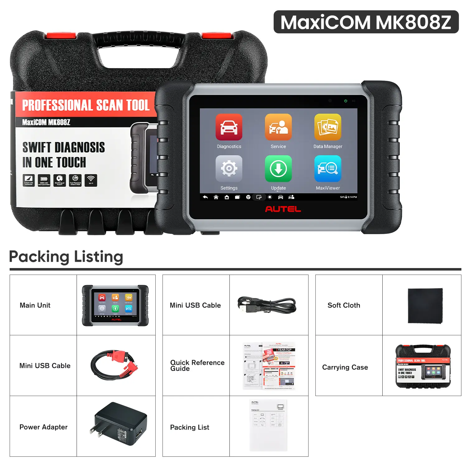 Autel MaxiCOM MK808Z / MK808S - Image 3