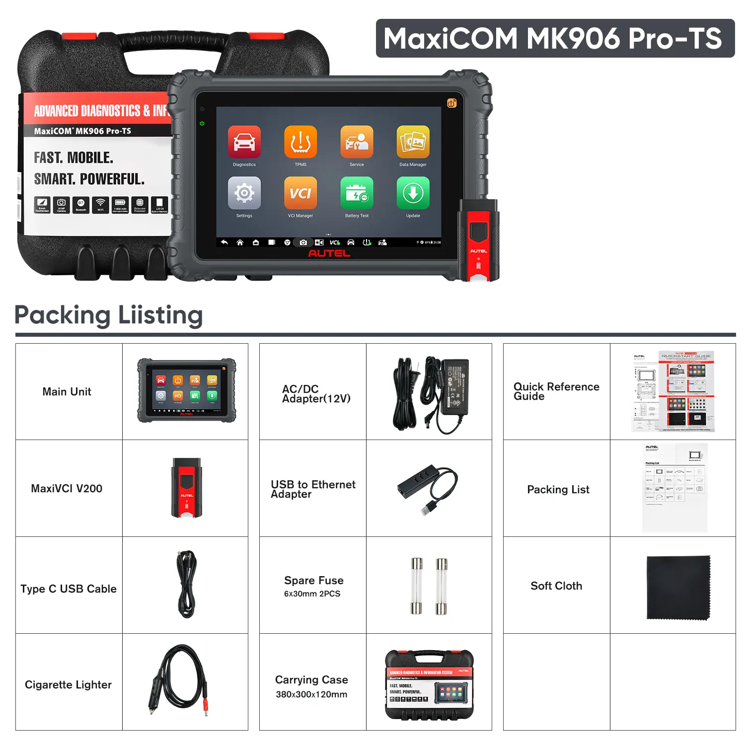 Autel MaxiCOM MK906 PRO-TS / MK906S PRO2-TS - Image 3