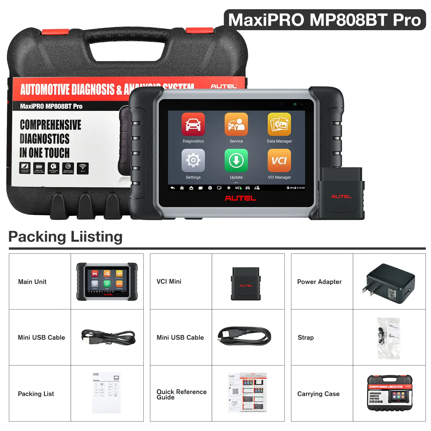 Autel MaxiPro MP808BT PRO - Image 4