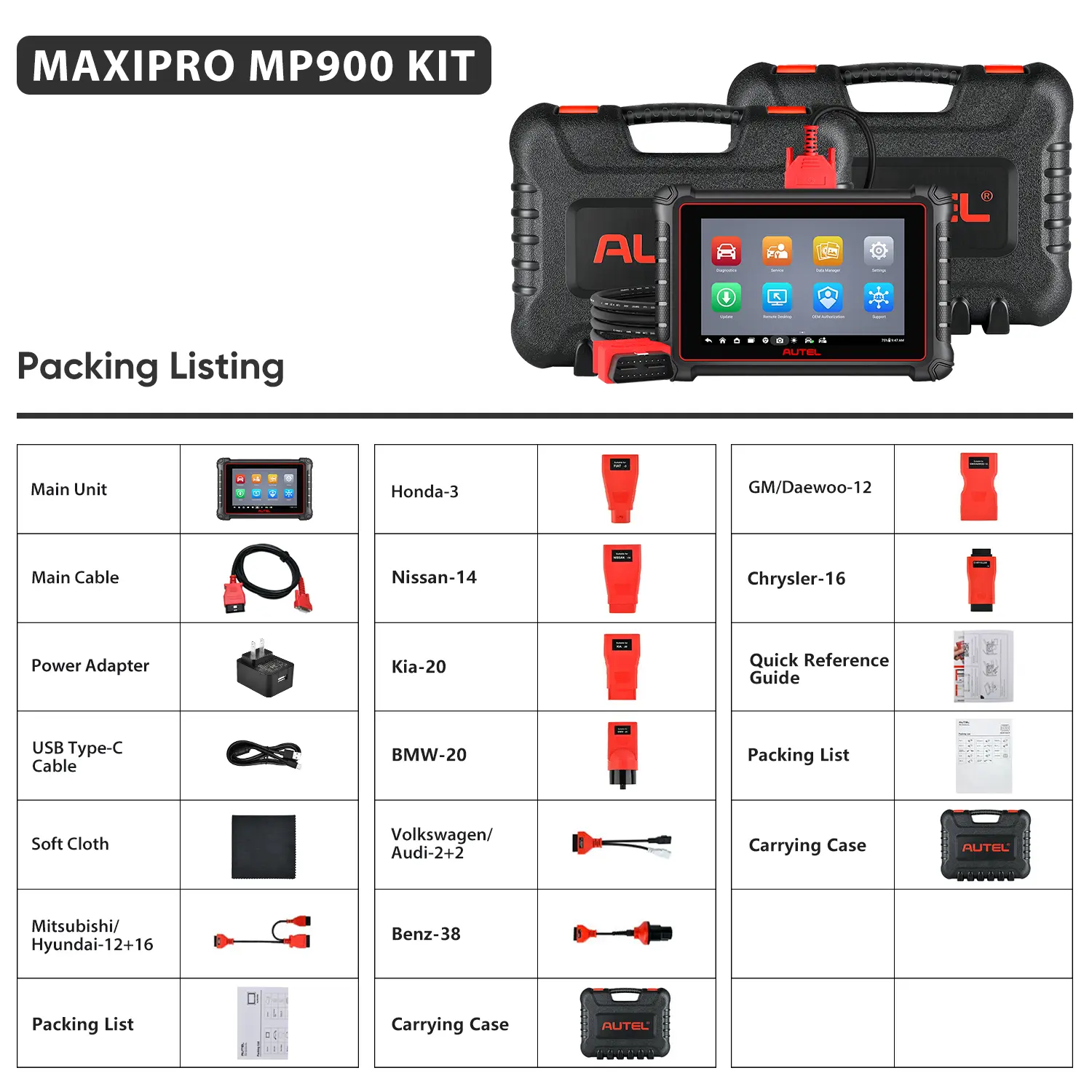 Autel MaxiPro MP900 KIT - Image 4