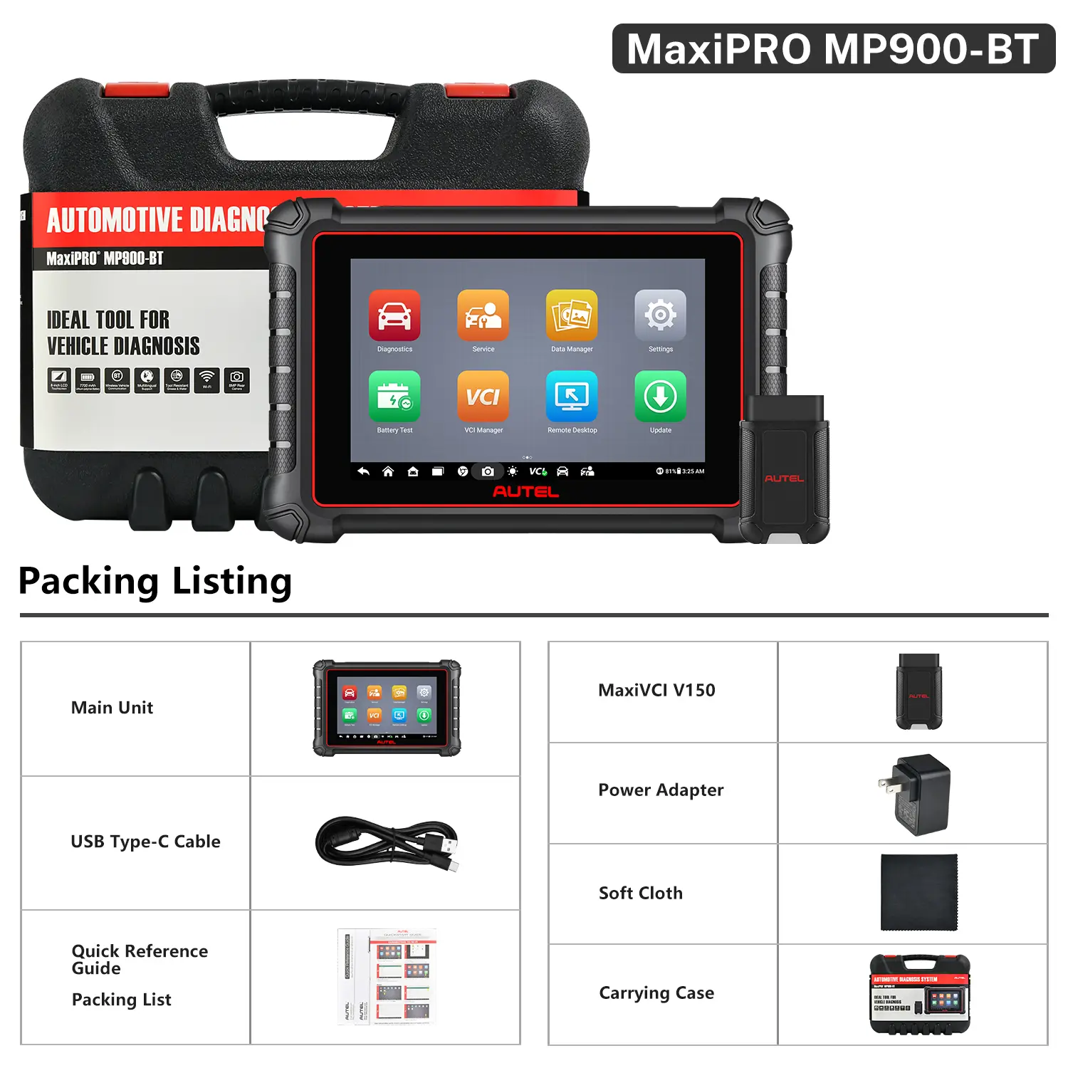 Autel MaxiPro MP900BT / MP900Z-BT - Image 4