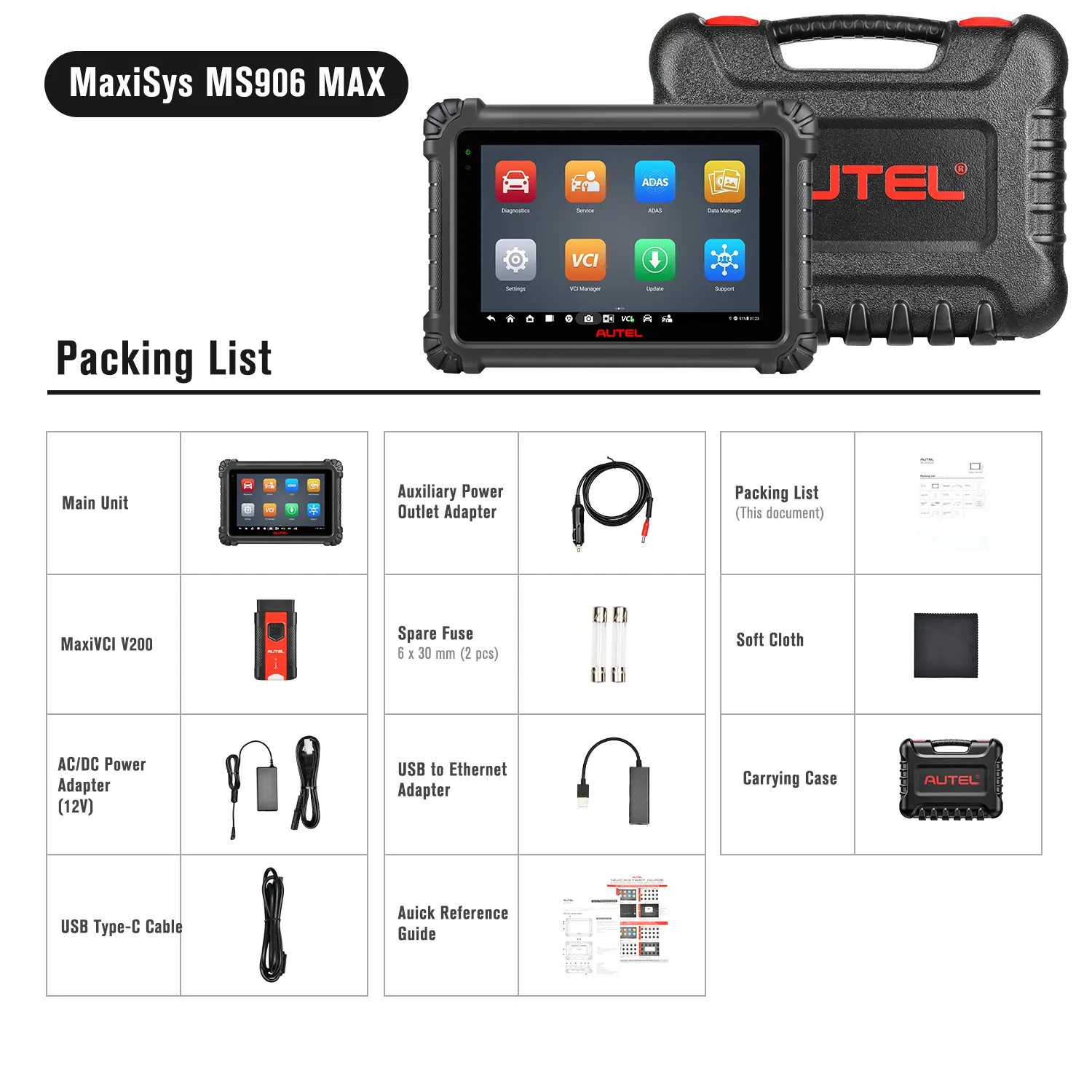 Autel MaxiSys MS906 MAX / MS906MAX (US Shipping Only) - Image 4