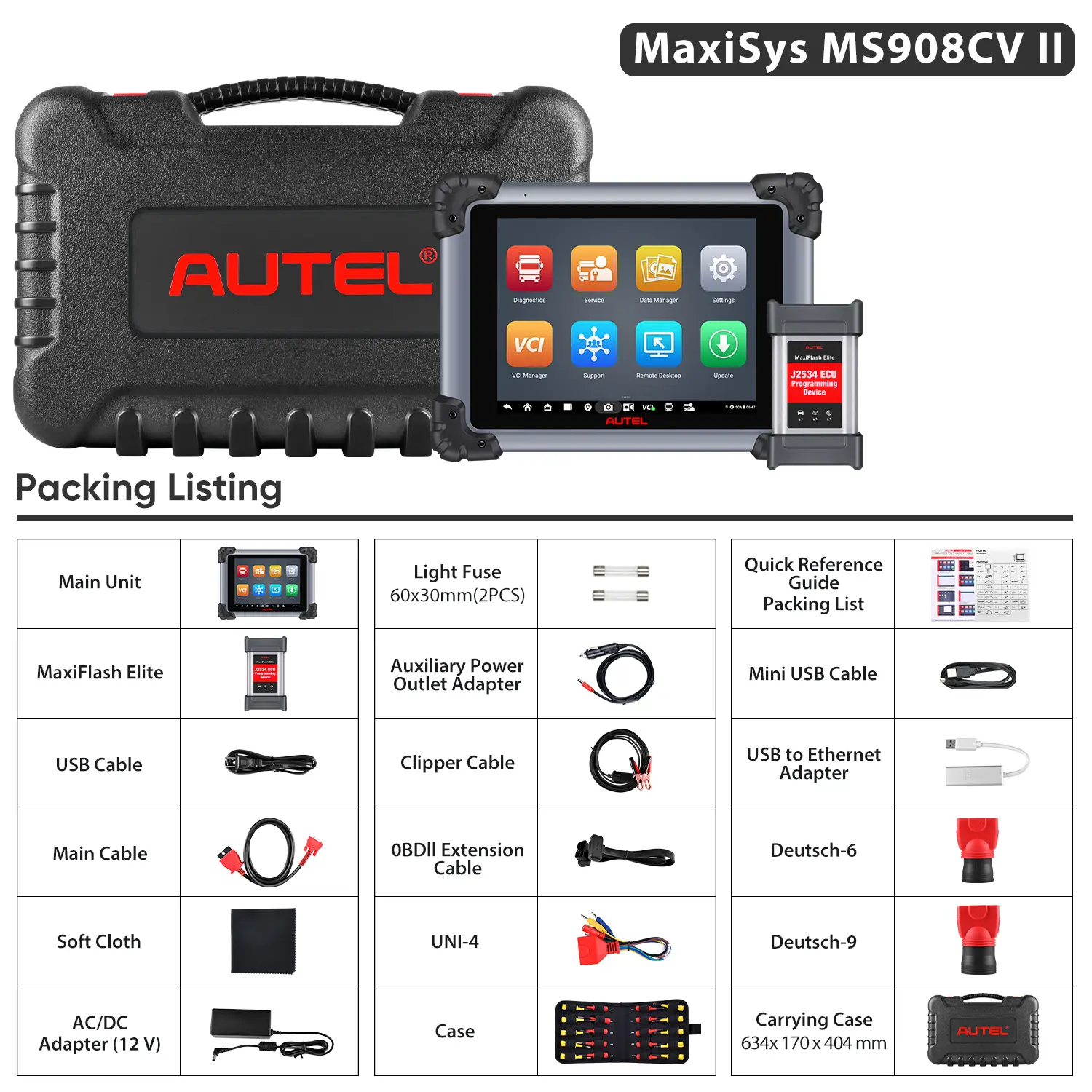 Autel MaxiSys MS908CV II - Image 5