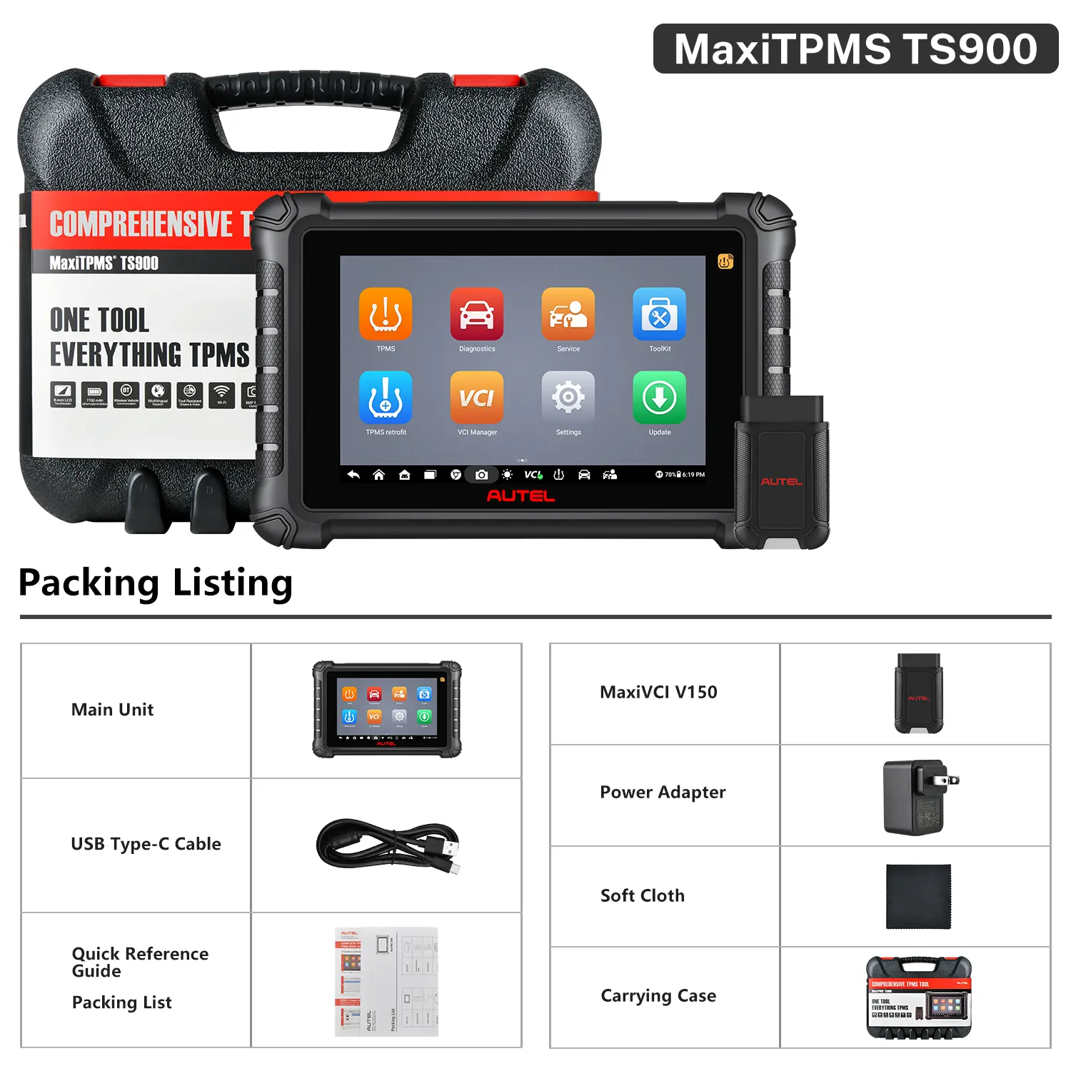 Autel MaxiTPMS TS900 (US Shipping Only) - Image 4