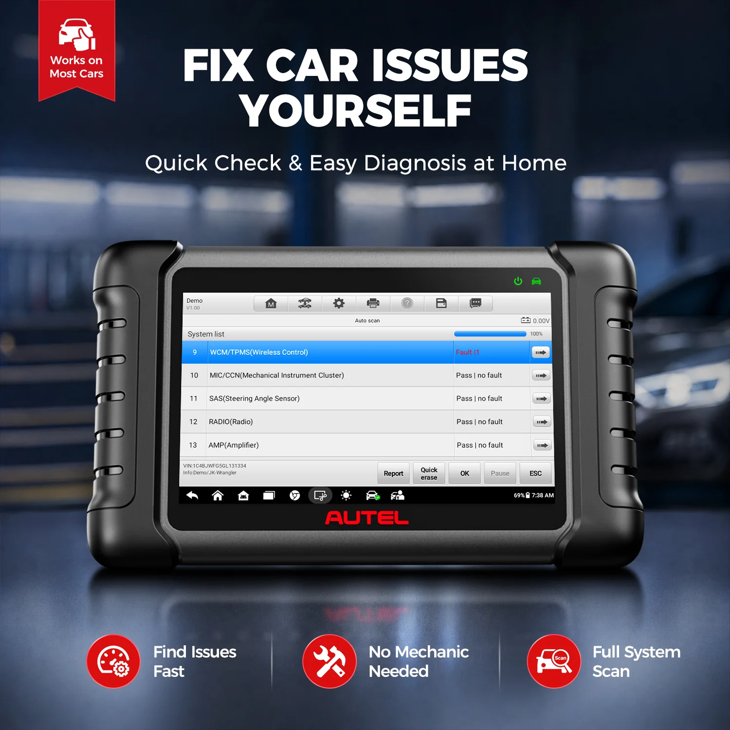 Autel MaxiCheck MX808S - Image 3
