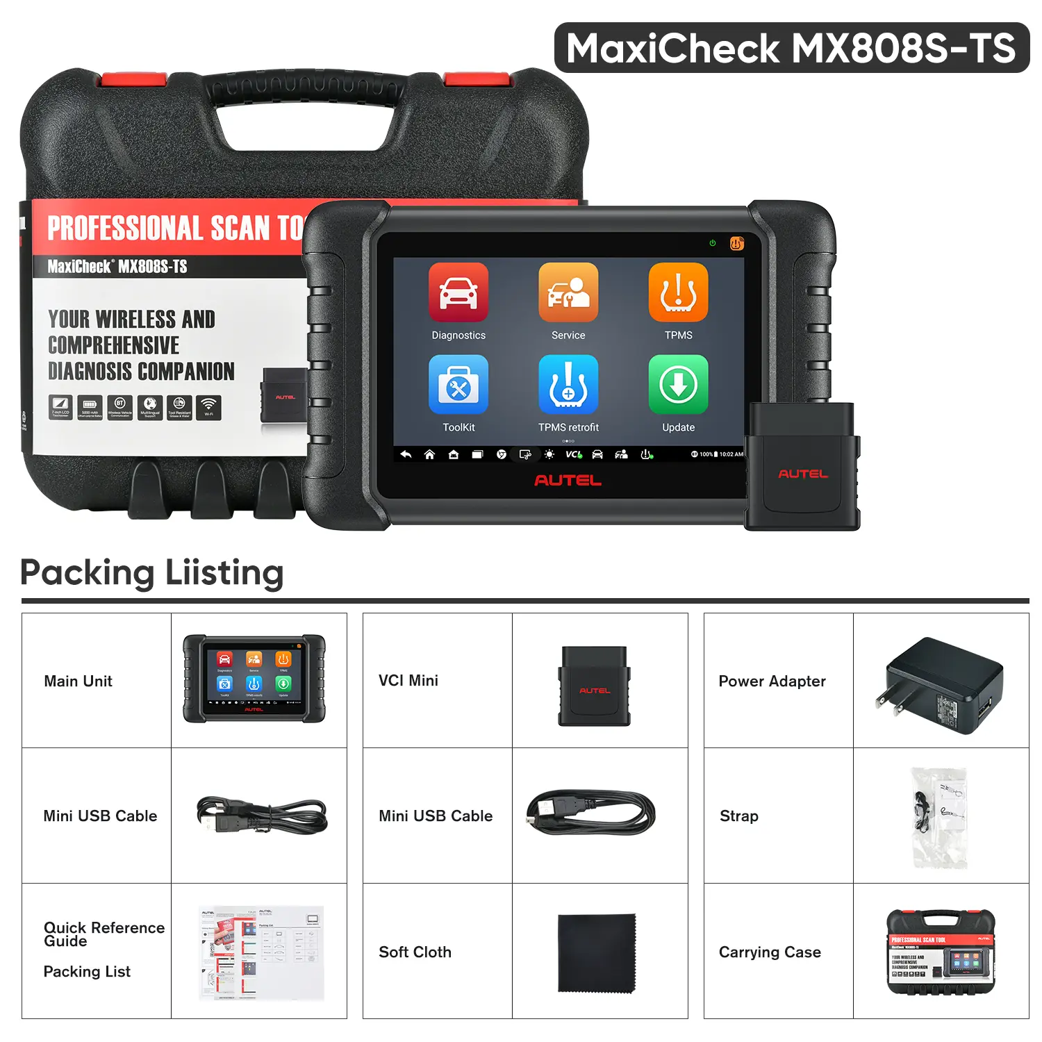 Autel MaxiCheck MX808S-TS - Image 3