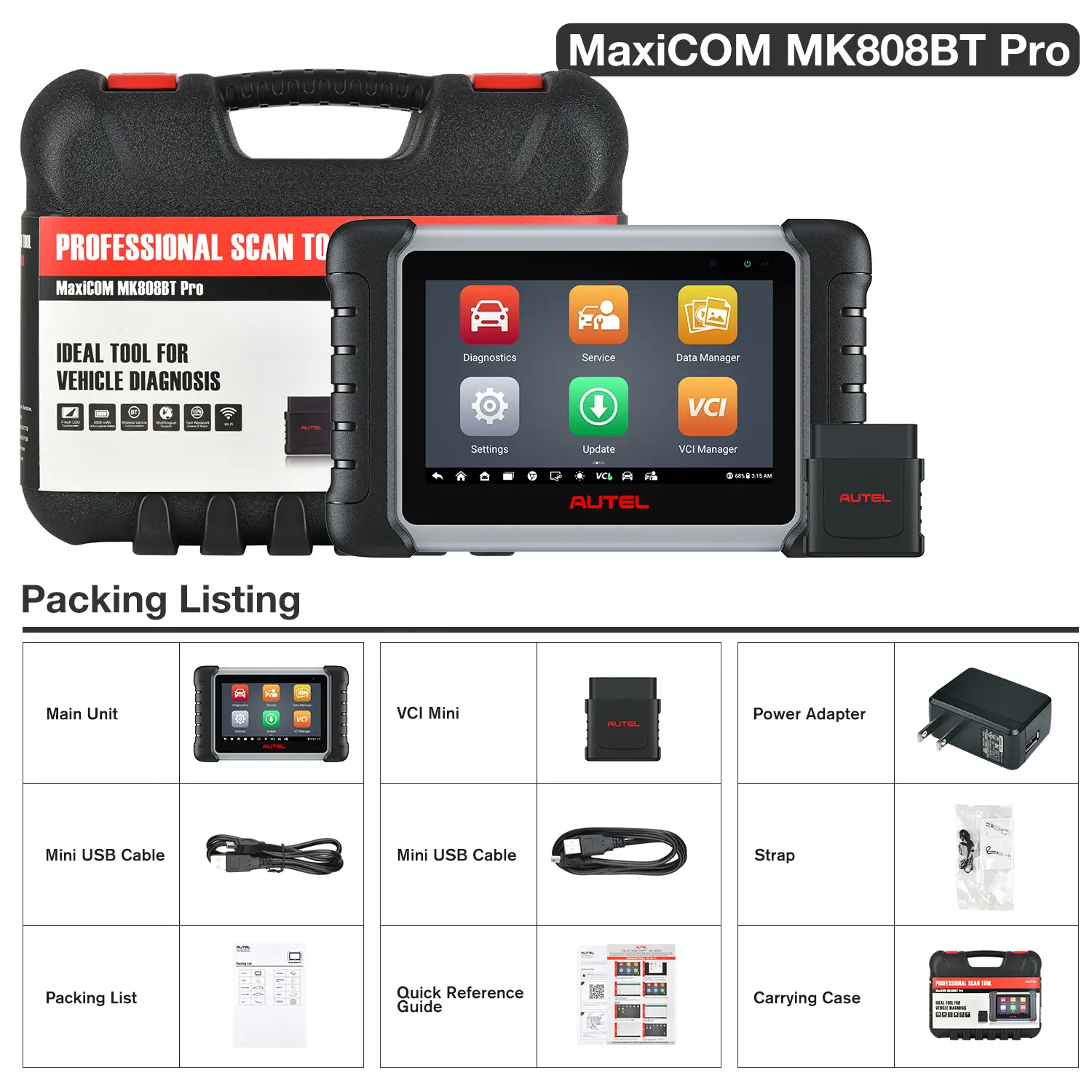 Autel MaxiCOM MK808BT PRO - Image 5