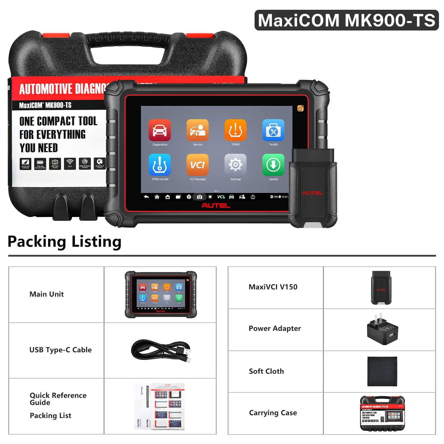 Autel MaxiCOM MK900-TS / MK900TS - Image 6