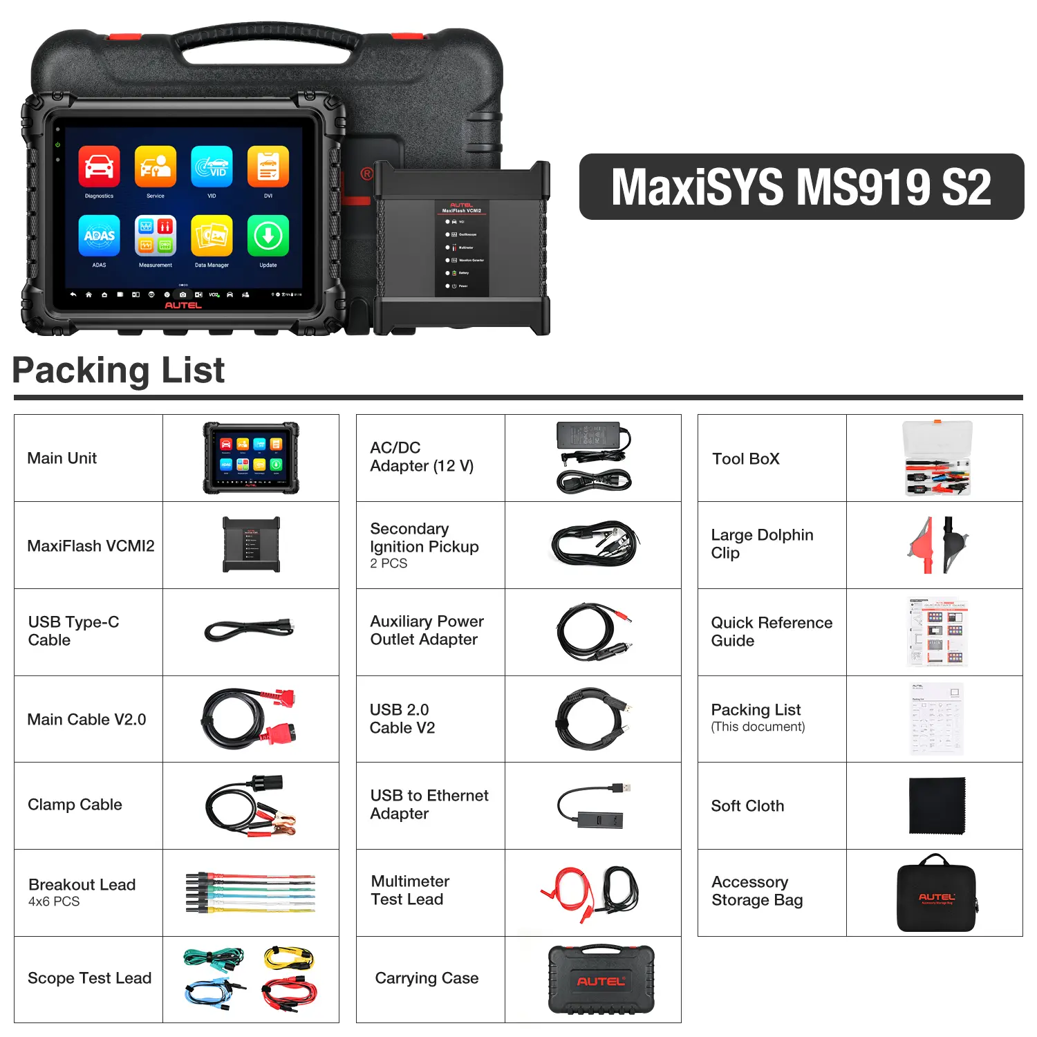 Autel MaxiSys MS919S2 (US Shipping Only) - Image 5